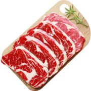 小牛凯西 澳洲进口 整切牛排 西冷眼肉牛排套餐 100g*10片