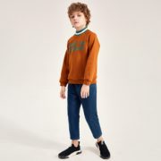 保暖加绒！A21童装 20秋冬加绒加厚款 牛仔裤 110-160cm49.3元包邮（双重优惠）