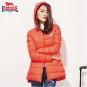 黑卡会员90%含绒量！LONSDALE 龙狮戴尔 23232154402 女款羽绒服