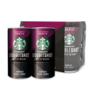 星巴克(Starbucks)星倍醇 黑醇摩卡228ml*6罐 小绿罐浓咖啡饮料(新老包装随机发货) *4件