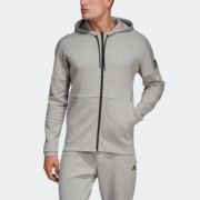 21日0点、双11预售：adidas 阿迪达斯 男装运动型格针织夹克外套 DU1138