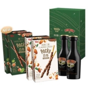 格力高Glico 百奇4盒+百利甜酒2瓶 礼盒