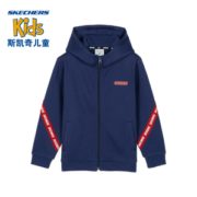 21日0点！双11预售！ SKECHERS 斯凯奇 L320K170 儿童保暖连帽外套 低至107元（21日送定金，1日付尾款）