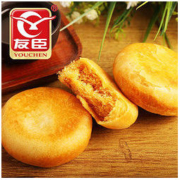 友臣 金丝肉松饼500g+黑麦吐司420g