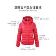 双11预售：高梵 女90%含绒量 短款连帽羽绒服