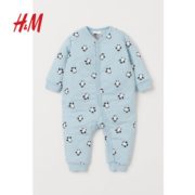 双11预售！ H&M 0187949 婴儿连体衣 低至99元（需20元定金，1日付尾款）
