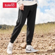 Baleno 班尼路 男士加厚束脚休闲裤