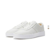 京东PLUS会员： clarks 其乐 261495524050 女士英伦平底小白鞋