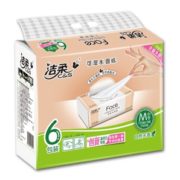 苏宁SUPER会员！ C&S 洁柔 Face柔韧系列 3层120抽*6包
