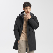 21日0点、双11预售：MECITY 538372-4 男士连帽保暖羽绒服