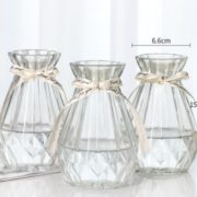 欧式简约！ 青木时光 玻璃花瓶 3个装 6.8元包邮（需用券）