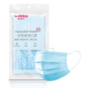 1日0点！WELLDAY 维德医疗 一次性医用灭菌口罩 10片*2包*2件