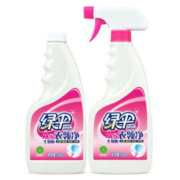绿伞衣领净500g*2瓶 领洁净 领必净 衣领袖口免搓洗清洁剂 预涂洗衣液助洗剂 *6件
