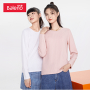 聚划算百亿补贴：班尼路 女装 圆领长袖 t恤 打底衫