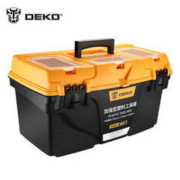 DEKO 21寸加厚双层工具箱工具盒五金收纳箱 *2件