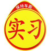 洛伊丝 实习标志 车贴