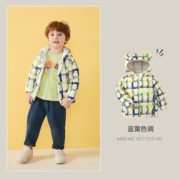 1日0点！Mini Balabala 迷你巴拉巴拉 儿童轻薄连帽羽绒服