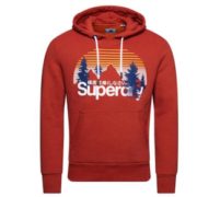 两色码全！Superdry 极度干燥 Core Logo Wilderness 男士连帽卫衣  含税到手约￥340