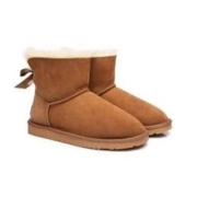 Everugg 11737 女士蝴蝶结雪地靴