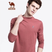 慢津贴：CAMEL 骆驼 D8A201375 内里磨毛长袖T恤