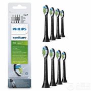 历史低价！Philips 飞利浦 HX6068/13 钻石亮白型声波震动牙刷刷头 8支装 到手223.46元