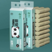 理文萌物 实芯 竹浆纸 卷纸 14卷
