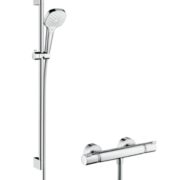 Hansgrohe 汉斯格雅 Croma柯洛玛 Select E 恒温飞雨节水花洒套装 27082400 到手￥1219.95