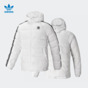 1日0点、双11预告：adidas 阿迪达斯 男装冬季运动双面羽绒服 FT6894