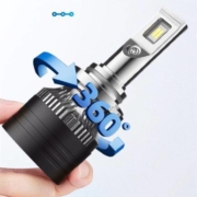 Cnlight 雪莱特 M1汽车LED大灯 远近光一体 H7 白光  一对装