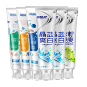 冷酸灵 抗敏洁白 多效组合牙膏套装 6支装 共750g