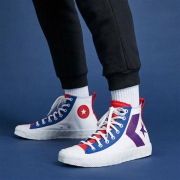 CONVERSE 匡威 UNT1TL3D 男女鞋 复古撞色运动休闲帆布鞋 168612C
