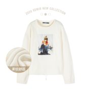 Semir 森马  女士慵懒风针织衫