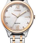 Citizen 西铁城 EM0506-77A 女士光动能腕表    直邮含税到手￥1017.23