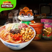 三只松鼠 重庆酸辣粉 130g*5桶