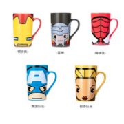 正版授权！MINISO 名创优品 漫威卡通水杯550ml