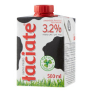 Laciate 兰雀 高温灭菌全脂牛奶 0.5L*8盒