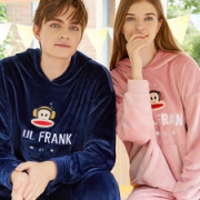 Paul Frank 大嘴猴 法兰绒情侣家居服套装