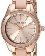 Anne Klein 安妮·克莱因 AK/3212LPRG 女士石英表  到手约￥243.48