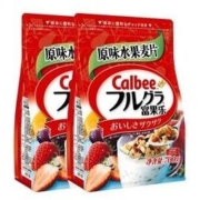 京东PLUS会员： Calbee 乐比进口水果麦片 700g *2件