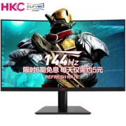 5日0点： HKC 惠科 GF40 23.6英寸VA曲面显示器（1080P、144Hz、1800R）