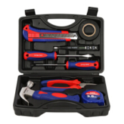 万克宝WORKPRO  W009014N   电工木工维修五金手动工具组套  9件套