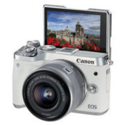 Canon 佳能 EOS M6 15-45mm 无反相机套机 白