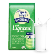 双11预售：德运 Devondale 澳洲原装进口 脱脂高钙成人奶粉1kg