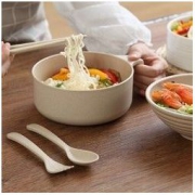 厨の小屋 小麦秸秆餐具 五件套