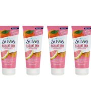 St. Ives 圣艾芙 柠檬柑橘面部磨砂膏 170g*4只 到手约78.78元