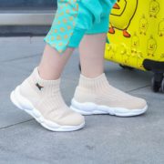 茹丽诗 儿童高帮针织袜子鞋 19.8元包邮（需用券）