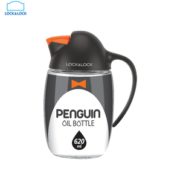 SUPER会员！ LOCK&LOCK 乐扣乐扣 小企鹅自动开合玻璃油壶调味料瓶 620ml 4.91元（需用券）