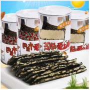 夹心海苔休闲零食好吃的小食品 40g/罐 *2件