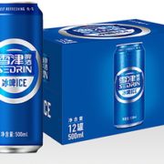 百威英博旗下！ Sedrin 雪津 蓝冰啤酒500ml*12听整箱