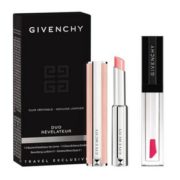 Givenchy 纪梵希 小羊皮细管唇膏N01 Perfect Pink 2.2g +禁忌之吻透明唇蜜Rose Révélateur  6ml